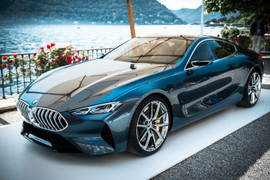 Xuất thần BMW 8 Series Concept đầu tiên được lăn bánh
