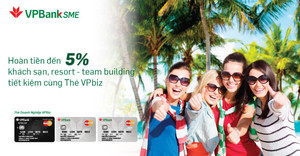 Công ty đi công tác, du lịch tiết kiệm bằng thẻ doanh nghiệp