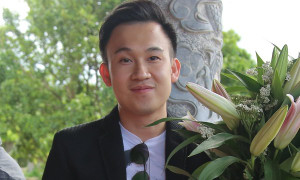 Dương Triệu Vũ cùng học trò thăm đền thờ Tổ của Hoài Linh