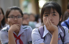 Tỷ lệ chọi cao ngất ngưởng, học sinh Hà Nội thi vào lớp 10 căng thẳng hơn thi Đại học