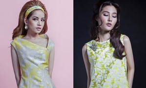 Chi Pu, Diễm My 9x xuất hiện lạ lẫm với phong cách thời trang cổ điển