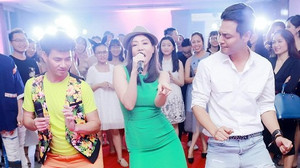 Thu Minh nhảy sung hết cỡ cùng Xuân Bắc, Phan Anh