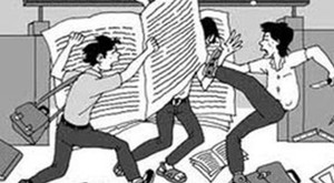 Giám đốc và phó giám đốc trung tâm chính trị đánh nhau ngay tại phòng làm việc