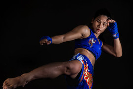 Thi đấu biểu diễn Muay Thái gây quỹ ủng hộ cựu vô địch châu Á