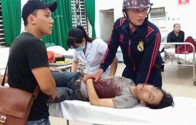 Bắt nhóm nghi phạm chém 2 thanh niên gục bên quốc lộ