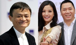 Ông xã Triệu Vy thân thiết với tỷ phú Jack Ma