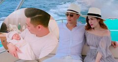 Ngổ ngáo trong 'Người phán xử' nhưng Việt Anh lại rất ngọt ngào bên vợ con