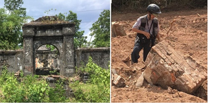 San phẳng lăng mộ vợ vua triều Nguyễn làm bãi đậu xe: ‘Vừa thiếu trách nhiệm, vừa vô nhân tâm’