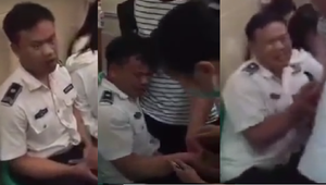 Video người đàn ông giãy giụa khi tiêm phòng gây sốt cộng đồng mạng