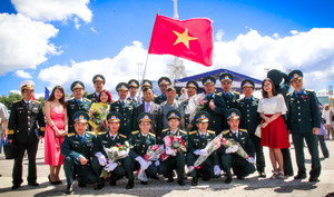 Lễ tốt nghiệp của sỹ quan Không quân Việt Nam tại Voronezh, Nga