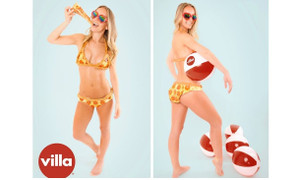 Bộ bikini bằng pizza trị giá 10.000 USD khiến ai nhìn cũng phát thèm