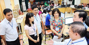 Công tác chấm thi tại Hà Nội thuận lợi, đúng tiến độ