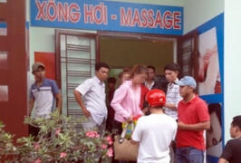 Giải cứu 2 cô gái bị lừa bán vào tiệm massage trá hình