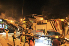 Chiêm ngưỡng dàn máy sửa đường 80 tỷ đồng, hiện đại nhất Việt Nam