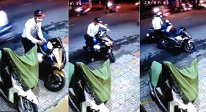 Bẻ khóa Air Blade thành công, trộm vẫn ngậm ngùi bỏ cuộc vì lý do không ngờ