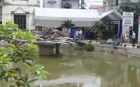 Video: Cận cảnh ao làng nơi 4 nạn nhân cứu người cùng chết đuối ở Hà Nội