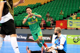 Futsal Sanna Khánh Hòa tạo lịch sử tại giải Futsal CLB Đông Nam Á 2017
