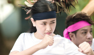 Maya vất vả nhập vai ‘cô con trai’ trong ‘Xóm trọ 3D’