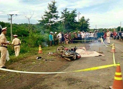 Người phụ nữ đi thi bằng lái về bị nam thanh niên tông thiệt mạng