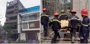 Sập giàn giáo, 2 công nhân rơi từ tầng 5 xuống đất thiệt mạng