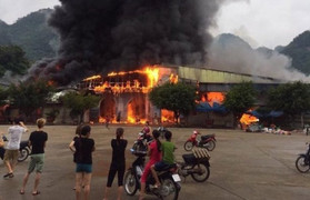 Cháy chợ ở cửa khẩu Tân Thanh: Thông tin bất ngờ từ cơ quan quản lý
