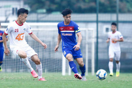 Đức Chinh ghi bàn, U22 Việt Nam thắng sát nút Viettel