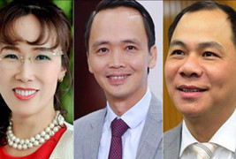 Top 10 người giàu nhất sàn chứng khoán Việt Nam