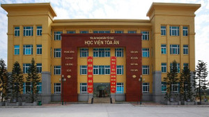 Học viện Tòa án thông báo mức điểm nhận đăng ký xét tuyển