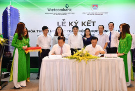 Vietcombank Ba Đình ký kết Thỏa thuận hợp tác toàn diện và Hợp đồng tín dụng với TUDI.,JSC