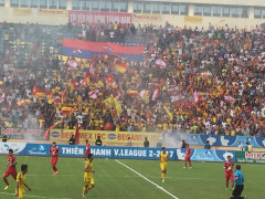 Nam Định lên V-League sau 7 năm xuống hạng