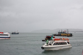 3.500 khách mắc kẹt ở đảo Cô Tô do ảnh hưởng của bão số 2