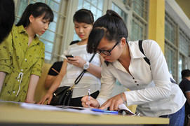 Khoảng 13% thí sinh trên điểm sàn thực hiện điều chỉnh nguyện vọng