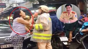 Người phụ nữ lăng mạ, tấn công CSGT trên phố Sài Gòn: ‘Đáng lẽ CSGT phải quật ngã, còng tay, bắt giữ’