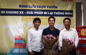 Giao lưu trực tuyến với startup Đi chung – giải pháp đi lại thông minh trong thời đại mới