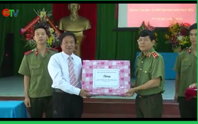 Video: Giám đốc Học viện An ninh nhân dân thăm hỏi, tặng quà thương bệnh binh