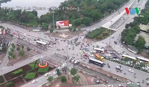 Góc nhìn lạ của loạt 'điểm nóng' giao thông ở Hà Nội