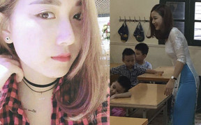 Bức ảnh chụp trộm cô giáo tiểu học xinh đẹp 'dậy sóng' cộng đồng mạng