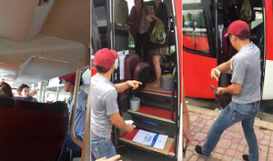 Nhân viên nhà xe hành xử côn đồ, chửi bới, đuổi nữ du khách nước ngoài xuống đường