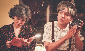 Thích thú với hình ảnh của Ngô Kiến Huy khi về già