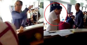 Nam hành khách tát nữ nhân viên tới tấp như trời giáng gây phẫn nộ