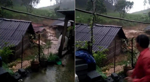 Yên Bái: Kinh hãi lũ quét cuốn phăng cả ngôi nhà trong chưa đầy 1 phút