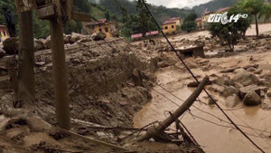 Mù Cang Chải tan hoang, ngập trong bùn đất sau lũ quét