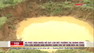 'Hố tử thần' mọc như nấm gần thủy điện Hố Hô