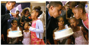 Ông Obama nhận lời chúc 'có cánh' từ vợ trong ngày sinh nhật