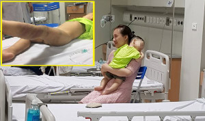 Tìm ra người phụ nữ bỏ rơi bé trai 14 tháng tuổi nghi bị bạo hành ở Hà Nội