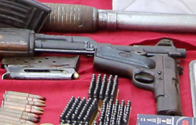 Kho súng, lựu đạn của trùm ma túy Hải Dương