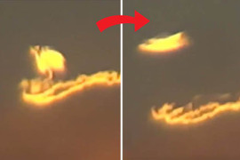 Cầu lửa bí ẩn như của 'người ngoài hành tinh' xuất hiện trên bầu trời New Zealand