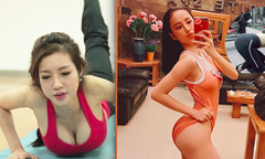 Thời trang phòng gym quá khêu gợi của loạt mỹ nữ Việt có vòng 3 nở nang