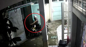 Trộm xe máy còn 'lịch sự' đóng cổng giúp chủ nhà