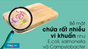 Lý do khiến thớt bẩn hơn bồn cầu
